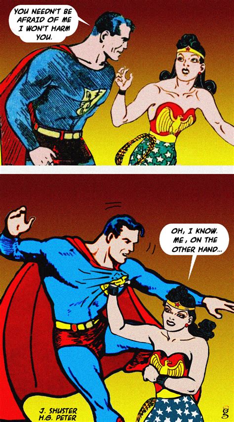 Superman And Wonder Woman Timeless Classic By Godstaff