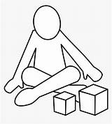 Sitting Legged Someone Draw I2clipart sketch template
