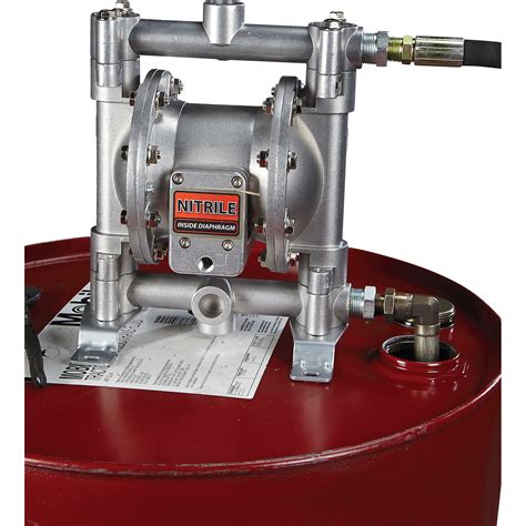 roughneck air operated double diaphragm oil pump  gpm  inlet