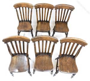 set of 6 farmhouse dining chairs antiques atlas