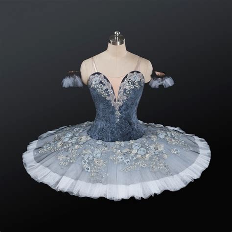 adult ballet costumes gray skirt cinderella stage wear for
