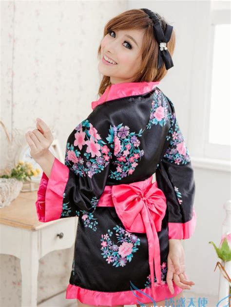 2019 Japanese Kimono Lingerie Sleep Costumes Hot Sexy