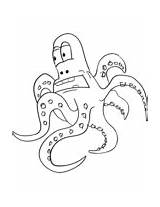 Colorear Krake Disegni Colorare Oktopus Pulpos Cartoni Octopus Supercoloring sketch template