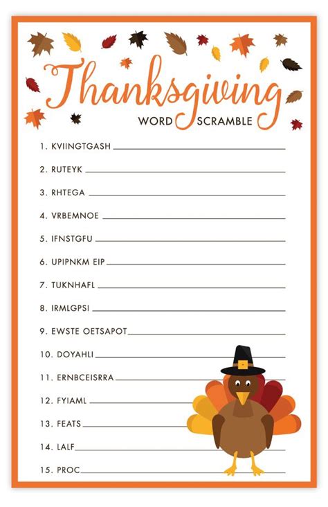thanksgiving activities printables  printable templates