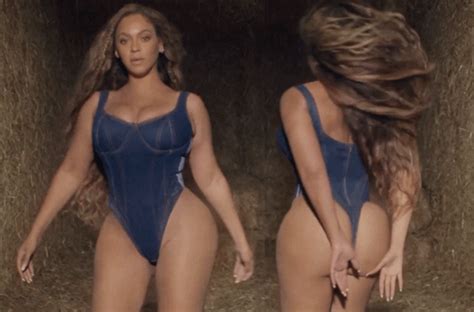 beyonce unveils her new body fans call her butt fake