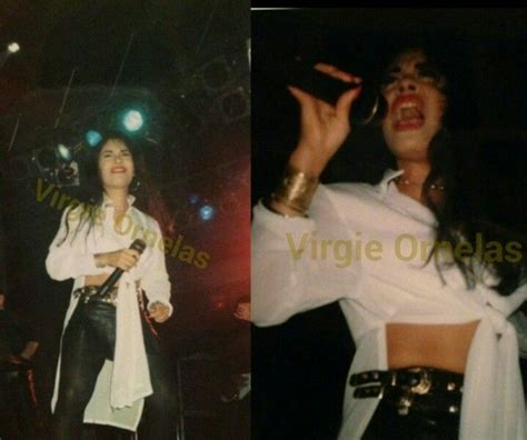 Rare Photos Of Selena In Concert Photo Credit To Virgie