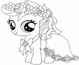 Pony Coloring Little Pages Printable Baby Scootaloo Book Print Color Info sketch template