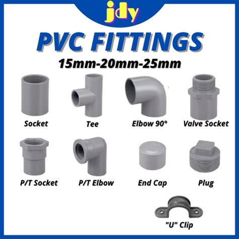 pvc pipe fitting paip pvc connector socket elbow tee valve socket plug