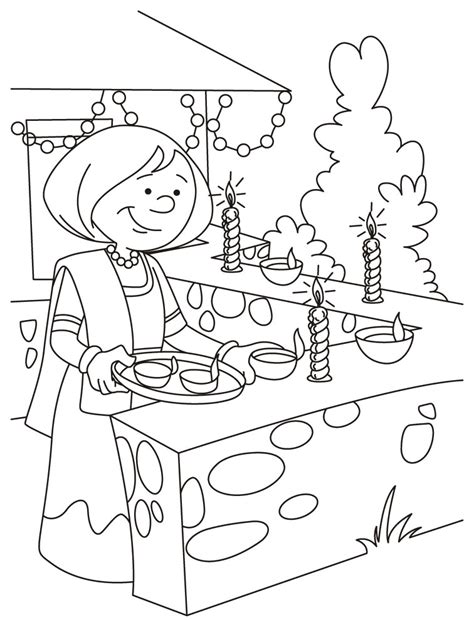 diwali coloring pages  coloring kids