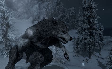 skyrim wolf mod pack bigger badder werewolves at skyrim nexus mods and community
