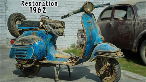 vintage vespa scooter