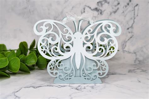 butterfly favor box svg wedding favor boxes