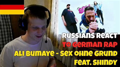 russians react to german rap ali bumaye sex ohne grund