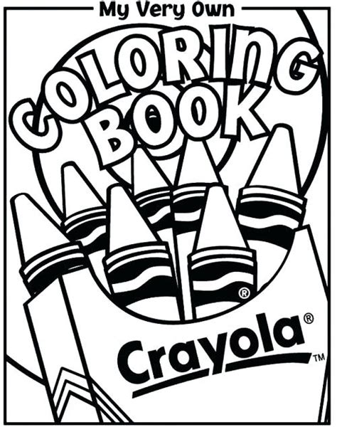 crayola crayon coloring pages  getcoloringscom  printable