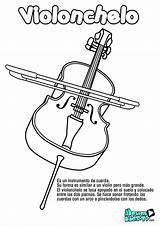 Instrumentos Violonchelo Violoncello Instruments Cuerda Musicales Música Educativos Recursos Educational Stringed sketch template