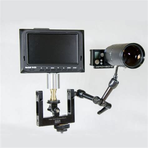 camera mounted   side   wall   monitor   arm