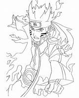 Coloring Nine Pages Tails Naruto Fox Tailed Getcolorings Unusual Print sketch template