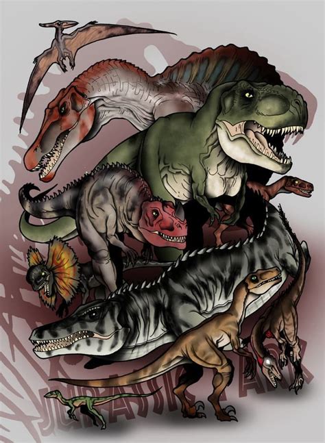 Dibujos Y Arte De Jurassic Park Jurassic Park México Facebook