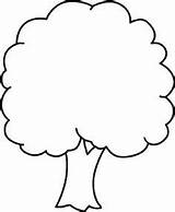 Tree Coloring Pages Kids Printable sketch template