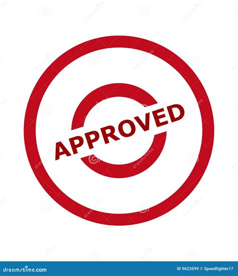 approved stamp royalty  stock images image