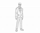 Alfred Pennyworth Batman Look Arkham City Coloring Pages sketch template