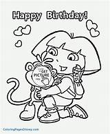 Pages Coloring Birthday Happy Boys Getcolorings Go Diego Color sketch template