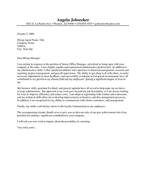 entry level administrative assistant cover letter examples