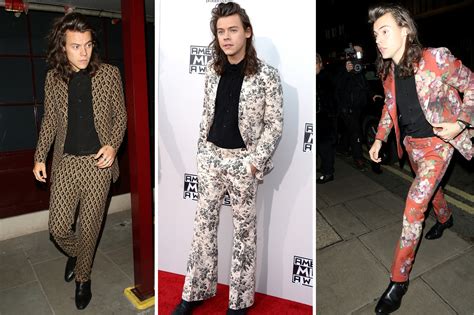 In Defense Of Harry Styles S Wild Suits Teen Vogue