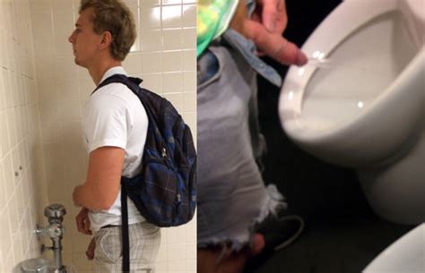 big dicks at the public urinals spycamfromguys hidden cams spying on men