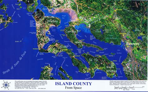 island county satellite placemat