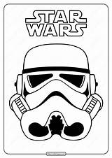 Trooper Darth Vader Coloringoo Masks sketch template