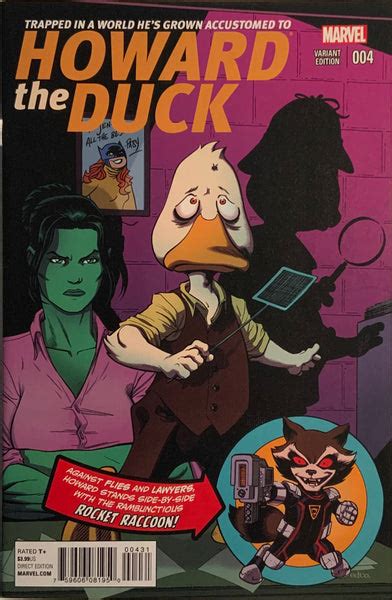 Howard The Duck 2015 4 Mcguinness 1 25 Variant Cover – Comics R Us