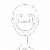 Puppet Fnaf Master Freddy Coloring Pages Nights Five Puppets Dolls Marionette sketch template