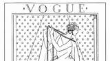 Vogue Coloring Book Fashion sketch template