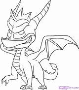 Spyro Coloring Drawing Pages Dragon Game Characters Draw Drawings Step Cartoon Printable Color Clipart Pop Colouring Easy Character Getcolorings Dawn sketch template
