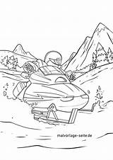 Malvorlage Schneemobil Ausmalbild Fahrzeuge Malvorlagen Snowmobil Anklicken Bildes öffnet Durch sketch template