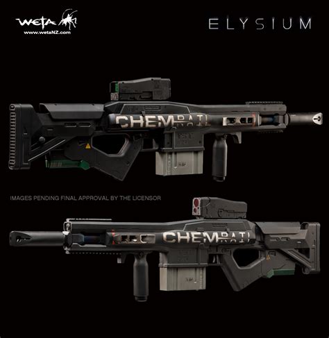 Weta Reaveals Elysium Prop Replica Rifle The Toyark News