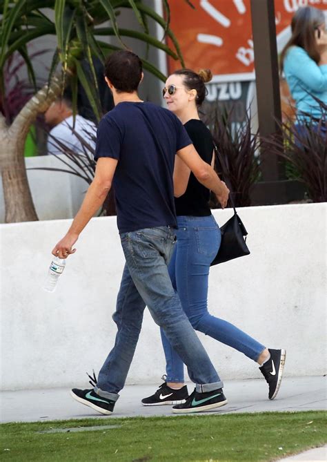 leighton meester street style having lunch in los