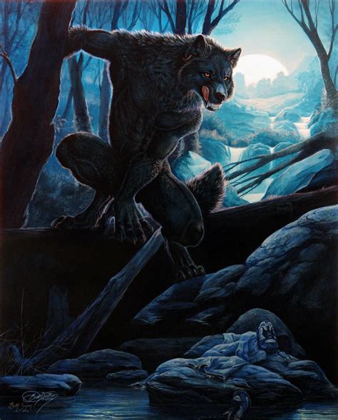 les loup garous werewolf art werewolf fantasy creatures