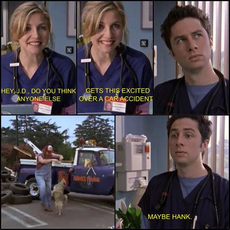 Elliot And Jd In Scrubs Funny Haha Scrubs Tv Shows