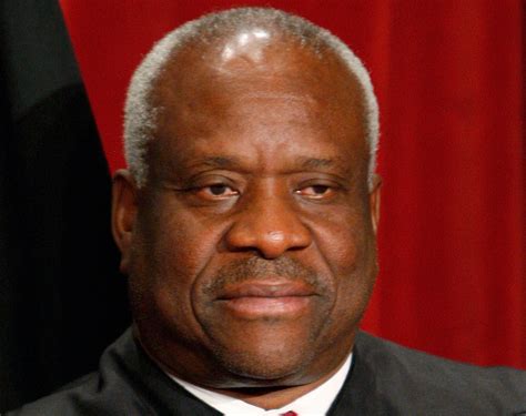 supreme court justice clarence thomas finishes his thought the