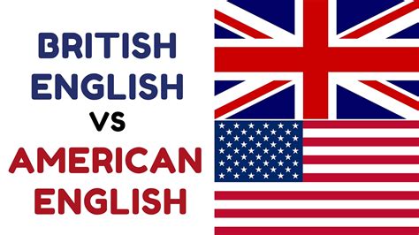 differences  american english  british english lesson