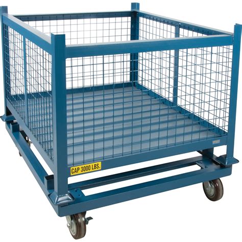 kleton dolly for stacking container 48 5 w x 40 1 2 d x 10 h 3000