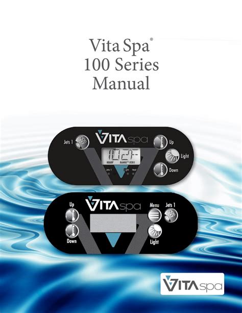 vita spa  series manual   manualslib