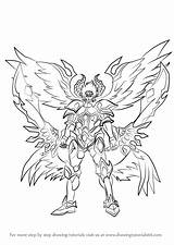 Swordsman Cardfight Vanguard Draw Flames Drawing Step Explosive Palamedes Anime Drawingtutorials101 Manga sketch template