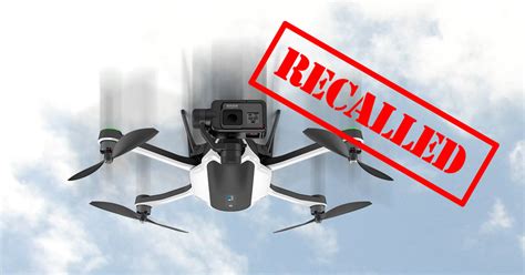 gopro karma recalled drones losing power  falling    sky petapixel