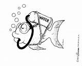 Pollution Water Drawing Kids Coloring Pages Getdrawings sketch template