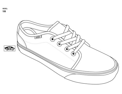 vans coloring pages coloring home