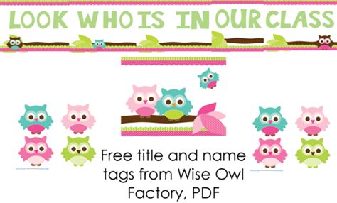 images   printable owl labels classroom  printable