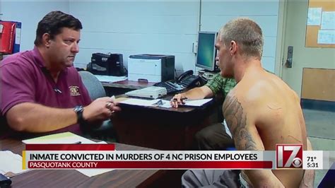 inmate found guilty in deadly nc prison escape youtube
